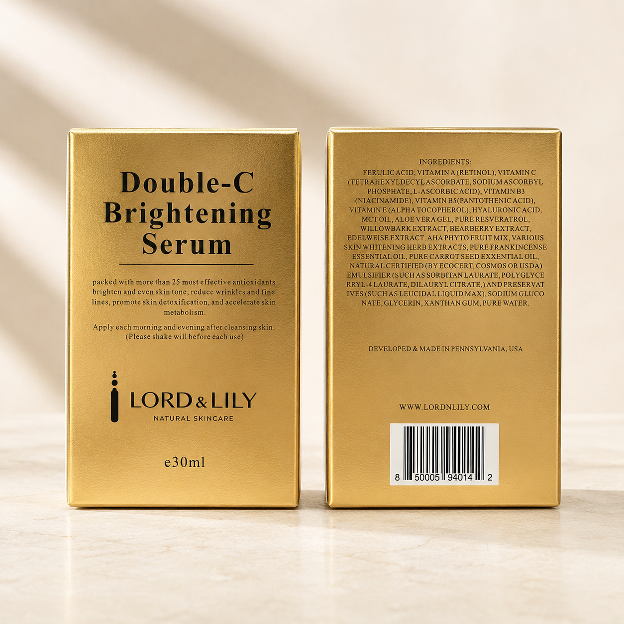 Double C Brightening Serum