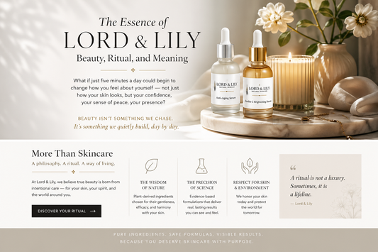 The Essence of Lord & Lily: Beauty, Ritual, and Meaning